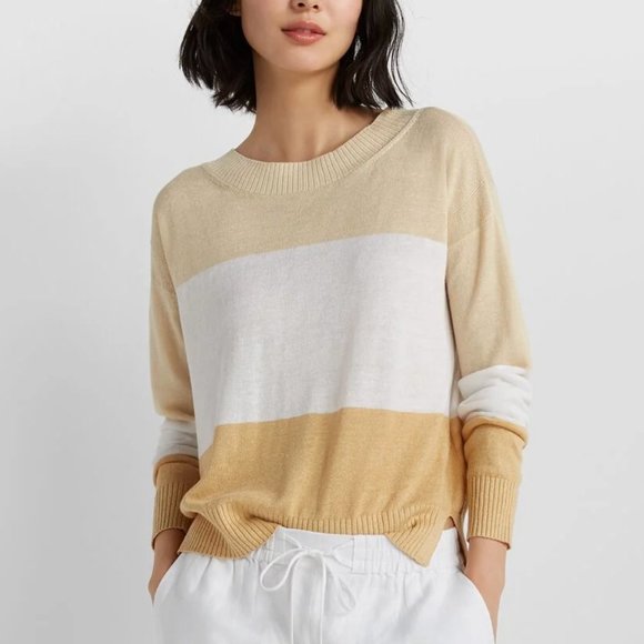 Linen Boatneck Sweater - Picture 1 of 2